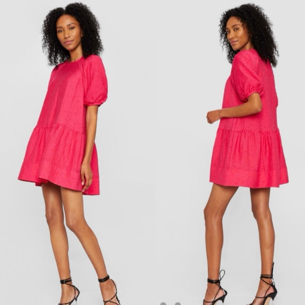 Club Monaco Tiered Cloud Dress - L